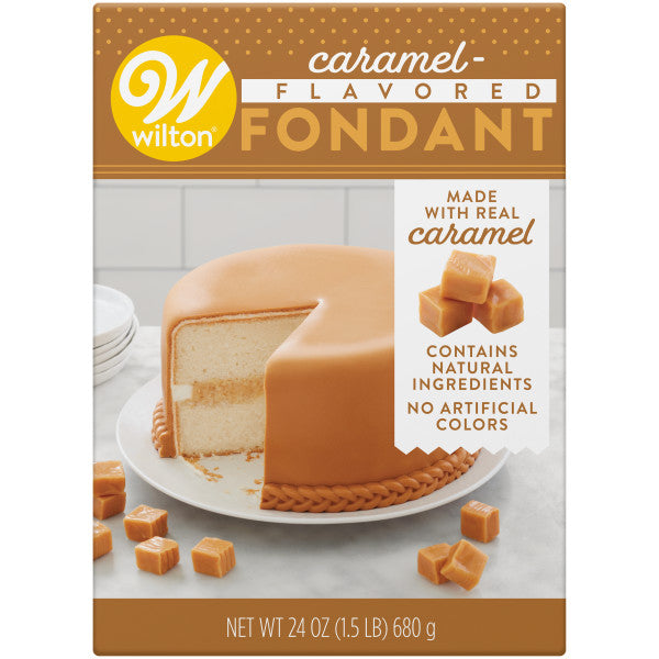 Wilton Caramel-Flavored Fondant for Cake Decorating, 24 oz.