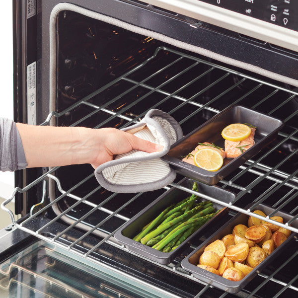 Wilton Mini Tasty-Fill Pan Set 4PC Mini Tasty-Fill Pan Set 4PC, Acciaio, Grigio Wilton Mini Tasty-Fill Pan Set 4PC Mini Tasty-Fill Pan Set 4PC, Acciaio, Grigio