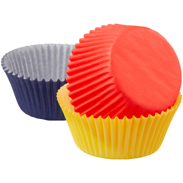 Wilton Primary Colors Cupcake Liners, 75-Count