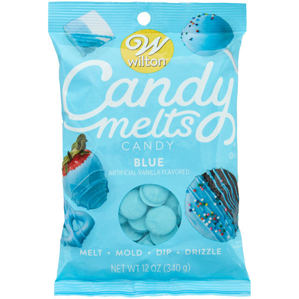 Wilton Candy Melts Blue Candy, 12 oz.