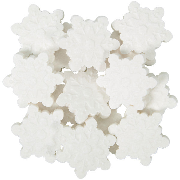 Wilton Gingerbread House Snowflake Candy Decorations, 1 oz.