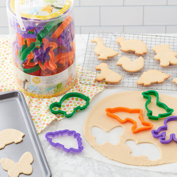 Wilton Animal Cookie Cutter Set, 50-Piece — Cake and Candy Supply