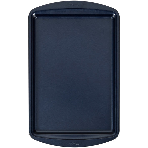 Wilton Diamond-Infused Non-Stick Navy Blue Medium Baking Sheet, 15.2 x 10.2-inch