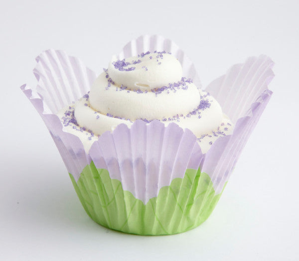 Wilton Lavender Petal Cupcake Liners, 24-Count