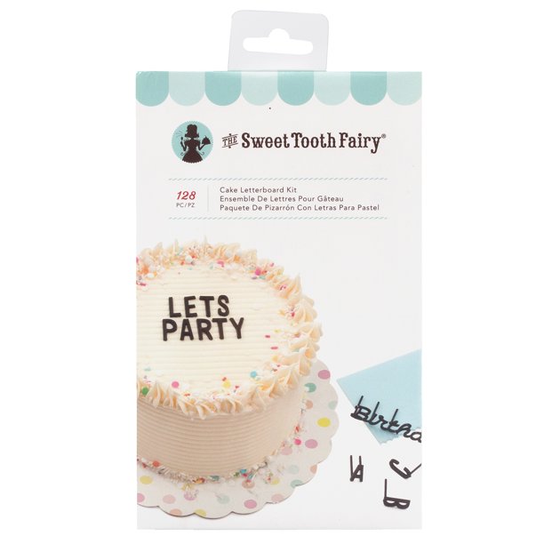 Sweet Tooth Fairy Cake Alpha Letters and Numbers Black Number Kit ...