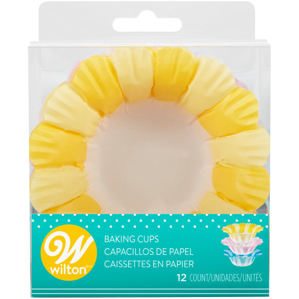 Wilton Large Flower Baking Cups, 12-Count