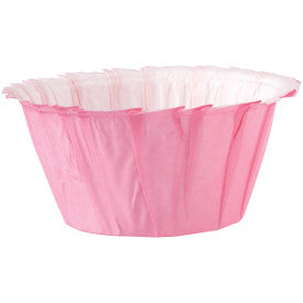 Wilton Pink Ruffled Baking Cases, 24-Count