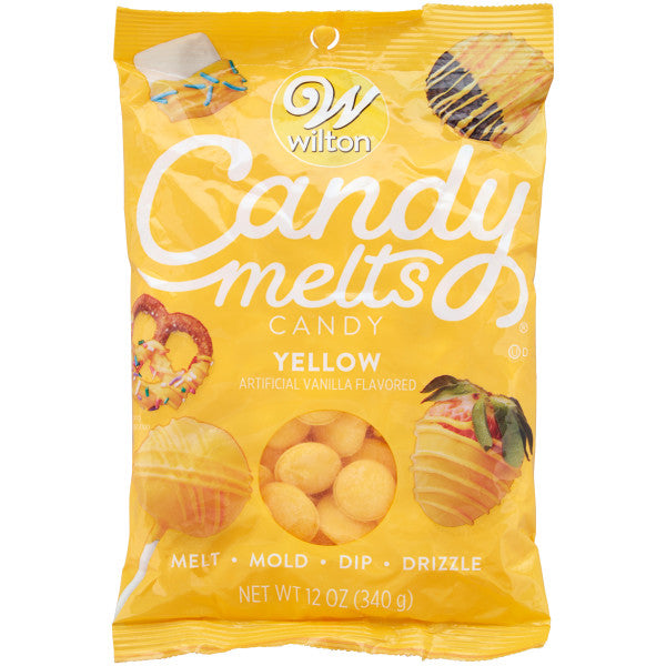 Wilton Candy Melts Yellow Candy, 12 oz.