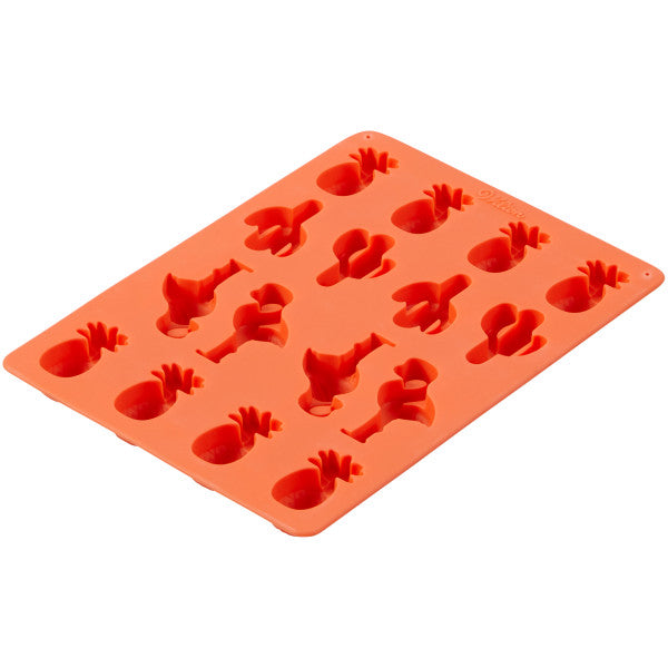 Wilton Silicone Tropical Candy Mold, 16-Cavity