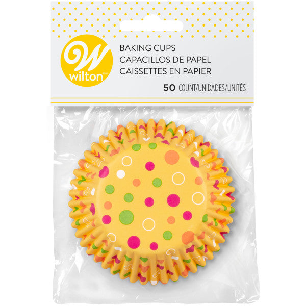 Wilton Sweeter Dots Cupcake Liners, 50-Count
