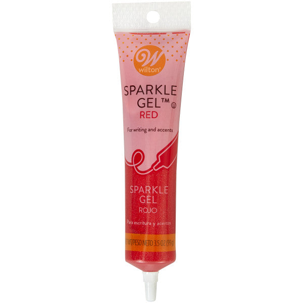 Wilton Red Sparkle Gel, 3.5 oz.