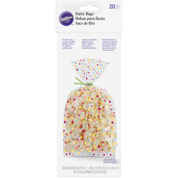 Wilton Sweet Dots Treat Bags, 20-Count
