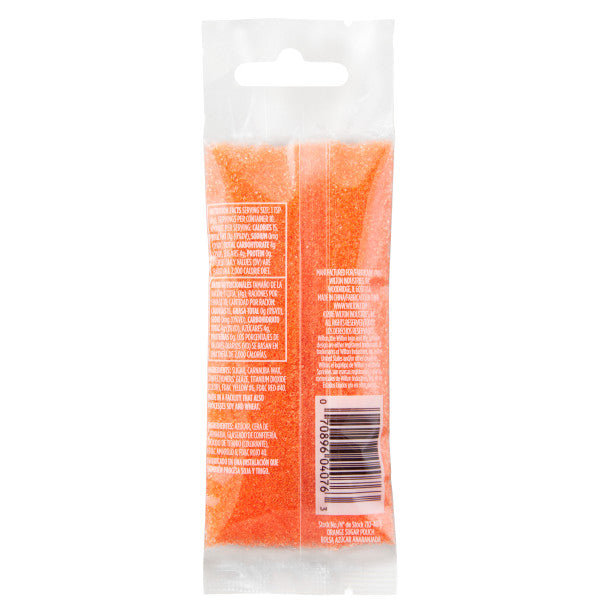 Wilton Orange Sanding Sugar, 1.4 oz.
