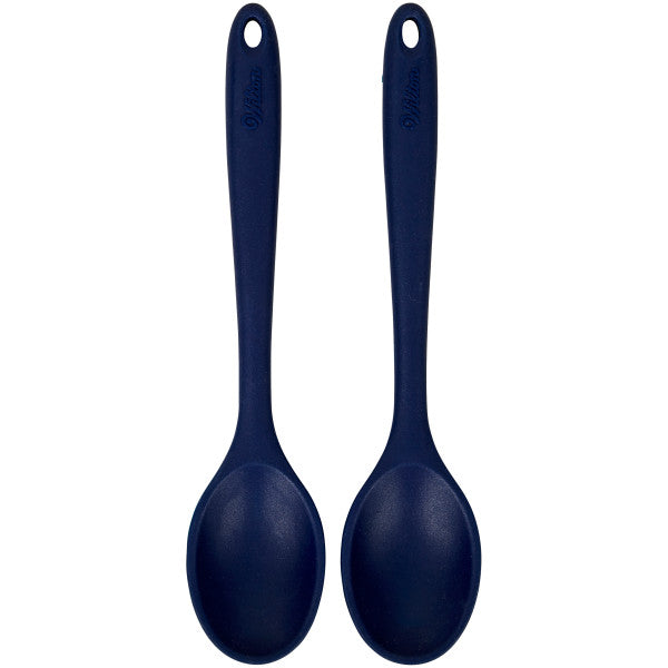 Wilton Navy Blue Mini Silicone Spoons, 2-Piece