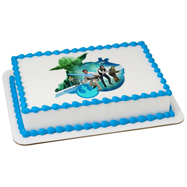 Star Wars The Force is Strong Edible Cake Image PhotoCake®