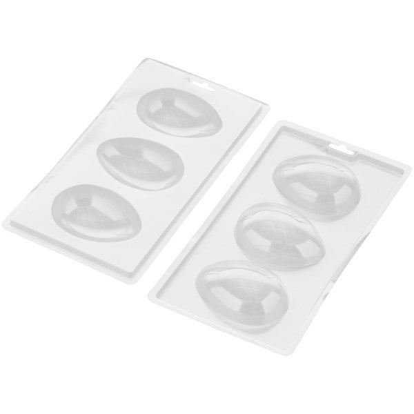 Wilton Easter Egg Plastic Candy and Chocolate Mold, 3-Cavity
