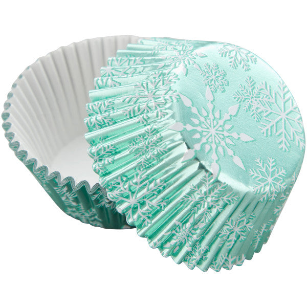 Wilton Silver Foil Cupcake Liners, 24-Count 