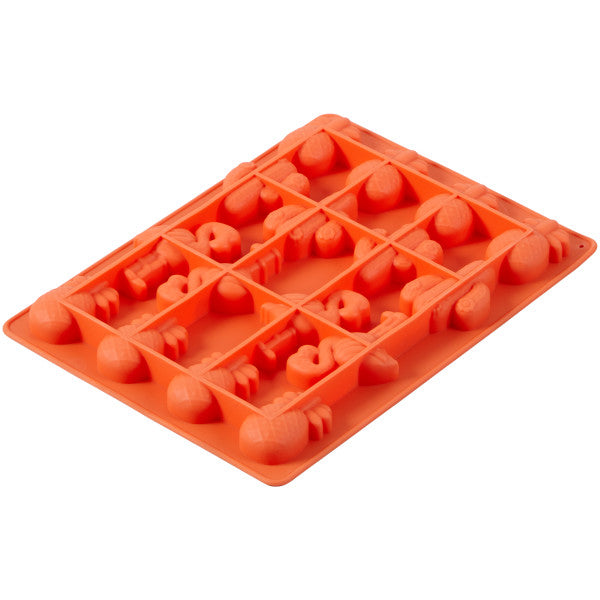Wilton Silicone Tropical Candy Mold, 16-Cavity