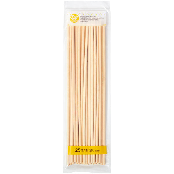 Bamboo Dowel Rods, 12-Count - Wilton