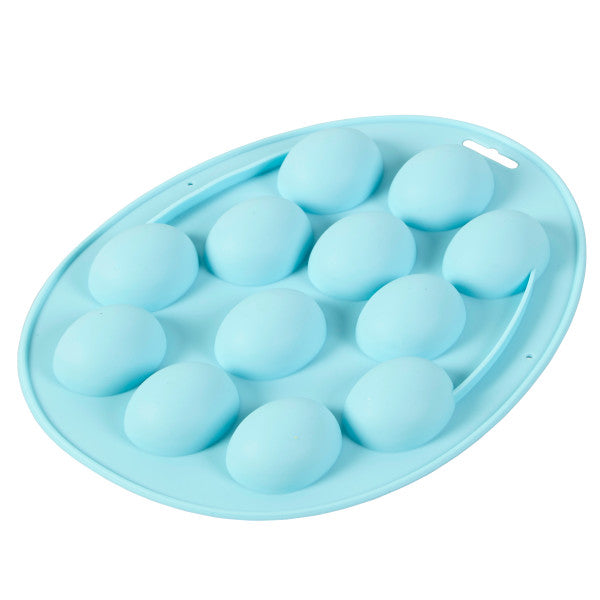 Silicone egg mold