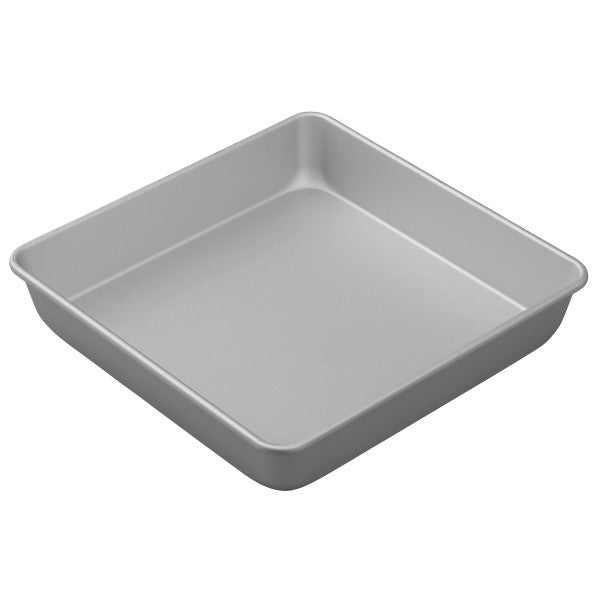 Wilton Performance Pans Aluminum Square Cake and Brownie Pan, 10-Inch 10x10x2"