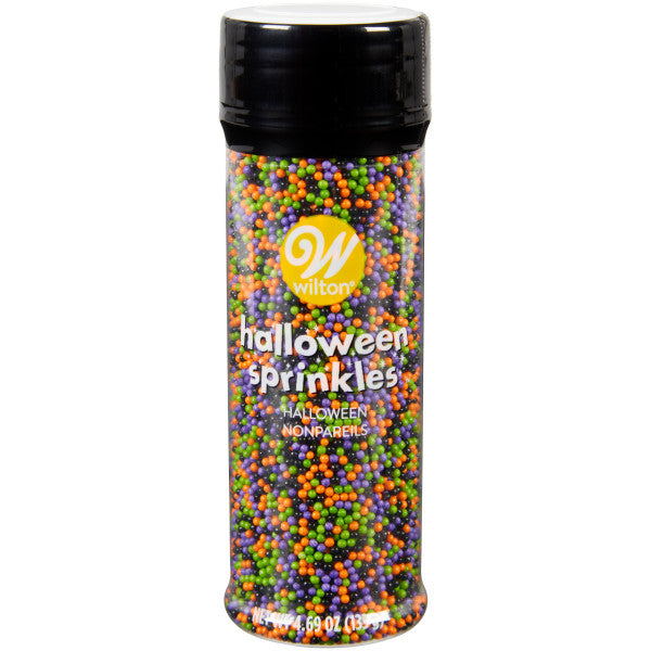 Wilton Halloween Nonpareils Sprinkles Mix, 4.69 oz.