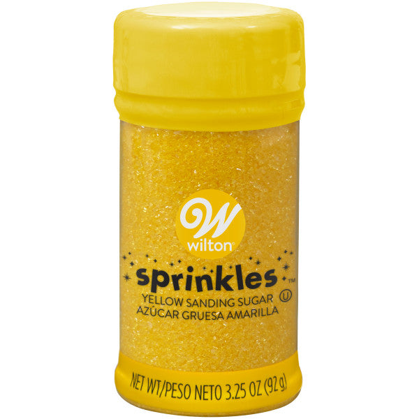 Wilton Yellow Sanding Sugar, 3.25 oz.