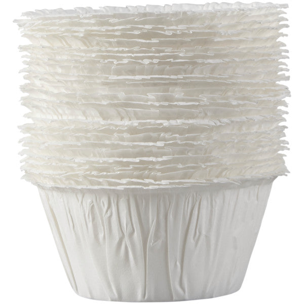 Wilton White Ruffled Cupcake Liners, 24-Count