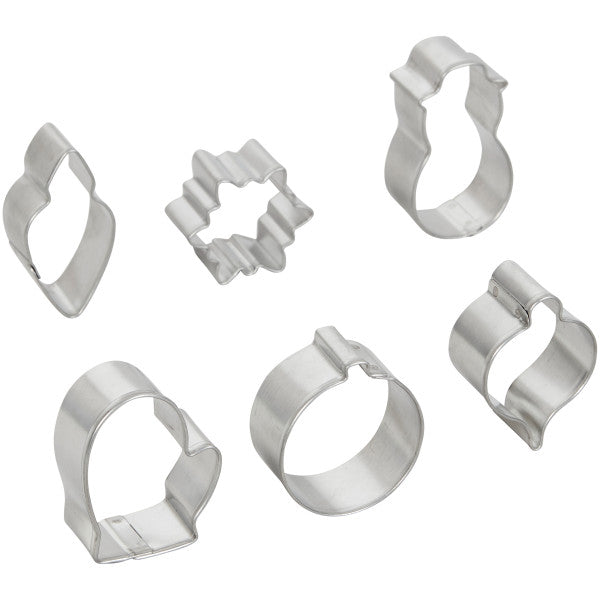 Wilton Mini Christmas Cookie Cutter Set, 6-Piece