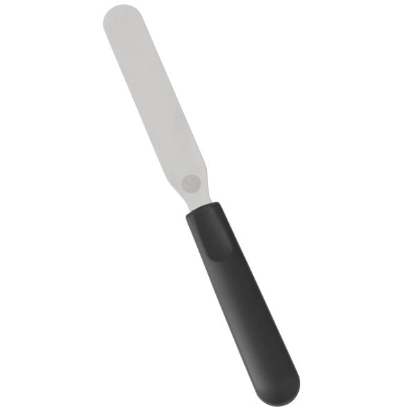 Angled Icing Spatula with Black Handle, 9-Inch - Wilton
