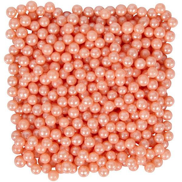Wilton Pink Sugar Pearls, 5 oz.