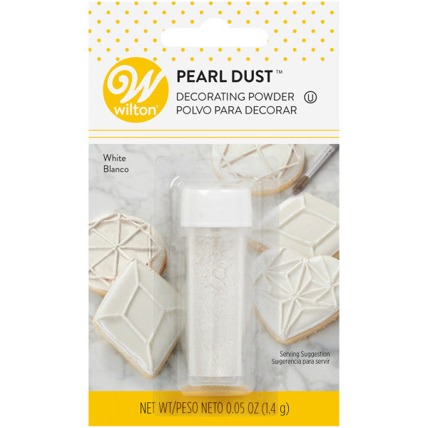 Wilton White Pearl Dust, 0.05 oz.