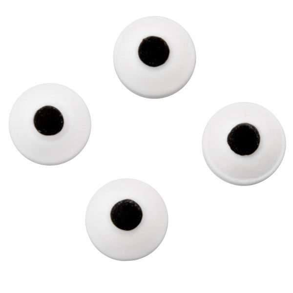 Wilton Edible Black and White Candy Eyeball Sprinkles, 0.88 oz.