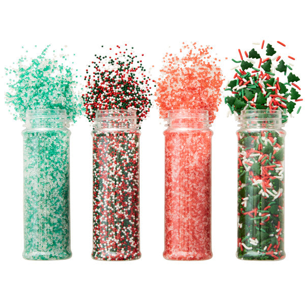 Wilton Marshmallow Edible Hot Cocoa Snowman Drink Toppers, Pack of 12  Sprinkle Mixes, Candy Shapes, and Confetti 