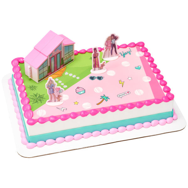 Barbie Dreamhouse Adventures Cake Decorating Kit