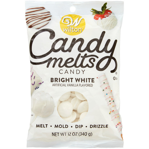 Wilton Candy Melts Bright White Candy, 12 oz.