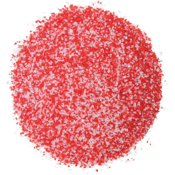 Wilton Red and White Sparkling Sugar, 8 oz.
