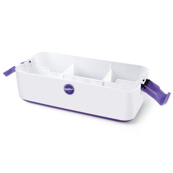 Decorator Preferred Tool Caddy -white & Purple - Wilton