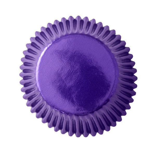 Wilton Purple Foil Cupcake Liners, 24-Count
