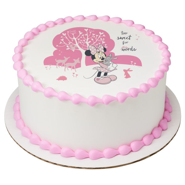 Minnie Too Sweet Edible Cake Image PhotoCake®
