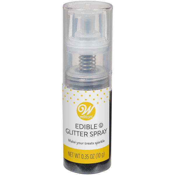 Metallic Gold Edible Sparkling Glitter Spray, 0.35 oz. - Wilton
