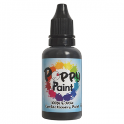 Poppy Paints Edible Cake Paint - 30 ml (1 fl oz) Select Your Color