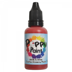 Poppy Paints Edible Cake Paint - 30 ml (1 fl oz) Select Your Color