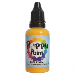 Poppy Paints Edible Cake Paint - 30 ml (1 fl oz) Select Your Color