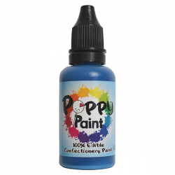 Poppy Paints Edible Cake Paint - 30 ml (1 fl oz) Select Your Color