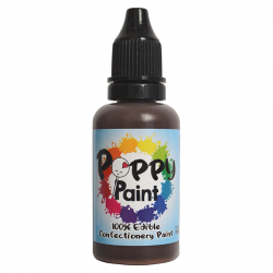 Poppy Paints Edible Cake Paint - 30 ml (1 fl oz) Select Your Color