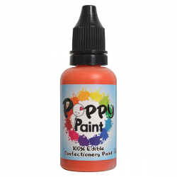 Poppy Paints Edible Cake Paint - 30 ml (1 fl oz) Select Your Color