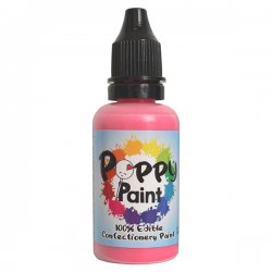 Poppy Paints Edible Cake Paint - 30 ml (1 fl oz) Select Your Color