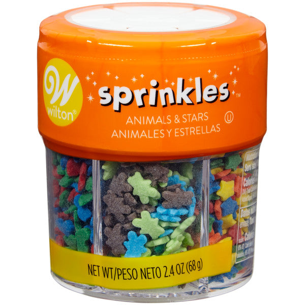 Animals, Cars and Stars Sprinkles Medley, 2.4 oz.