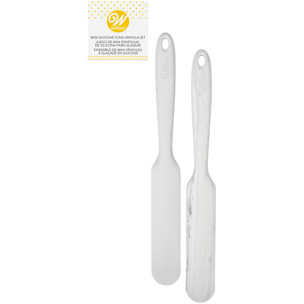 Wilton Marble Mini Silicone Icing Spatulas, 2-Piece